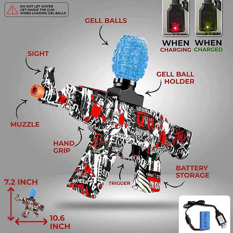 MINI AK ORBEEZ GUN REVIEW: BIU BLASTER TAKES PLAYTIME TO A NEW LEVEL!