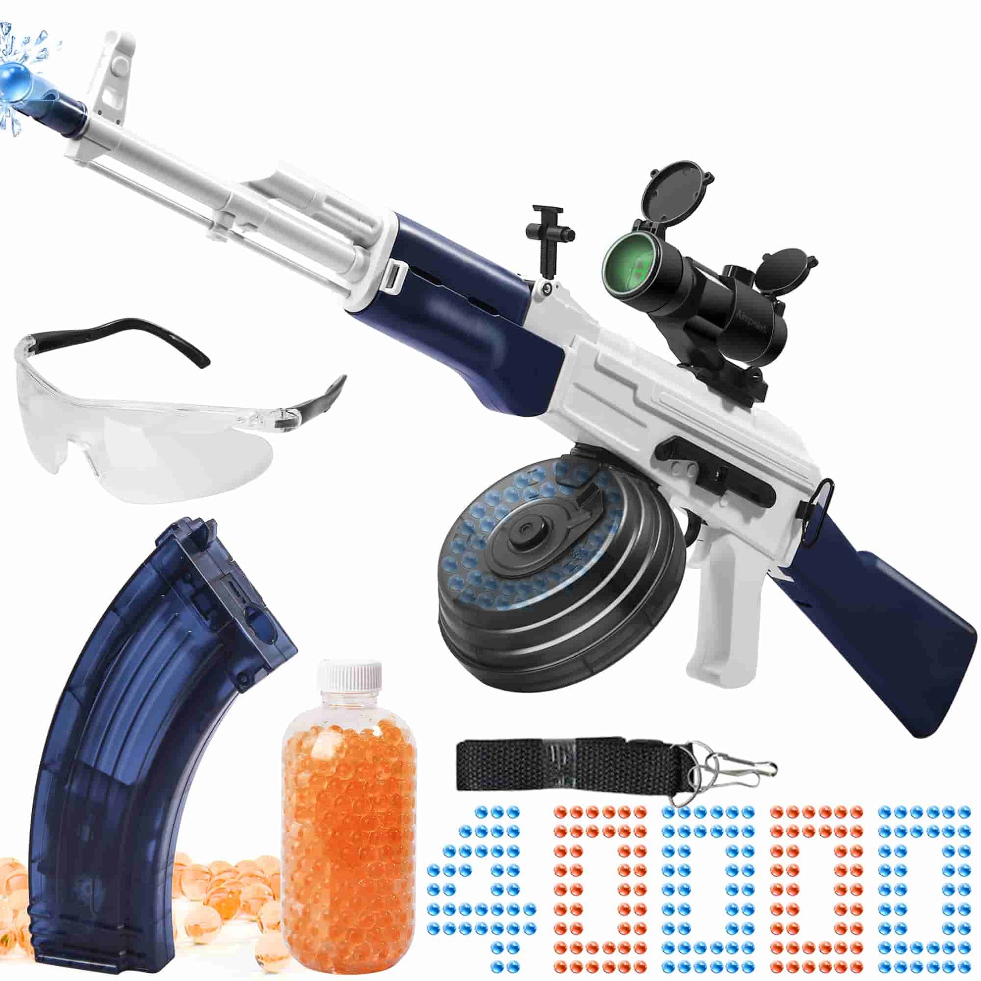 Caissa AK47 Gel Ball Blaster Gun Orbit - caissatoy