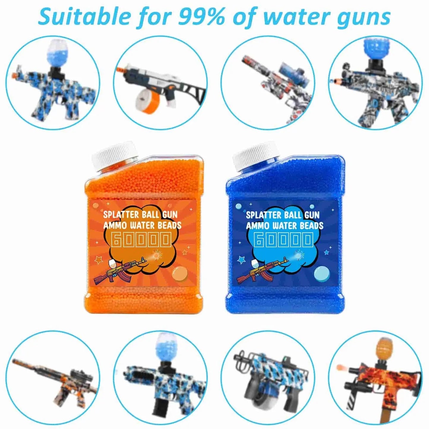 Caissa Gel Gun Blaster Refill Ammo - caissatoy