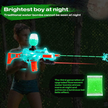 Caissa Lunimous Gel Balls Blaster Glow in The Dark - caissatoy
